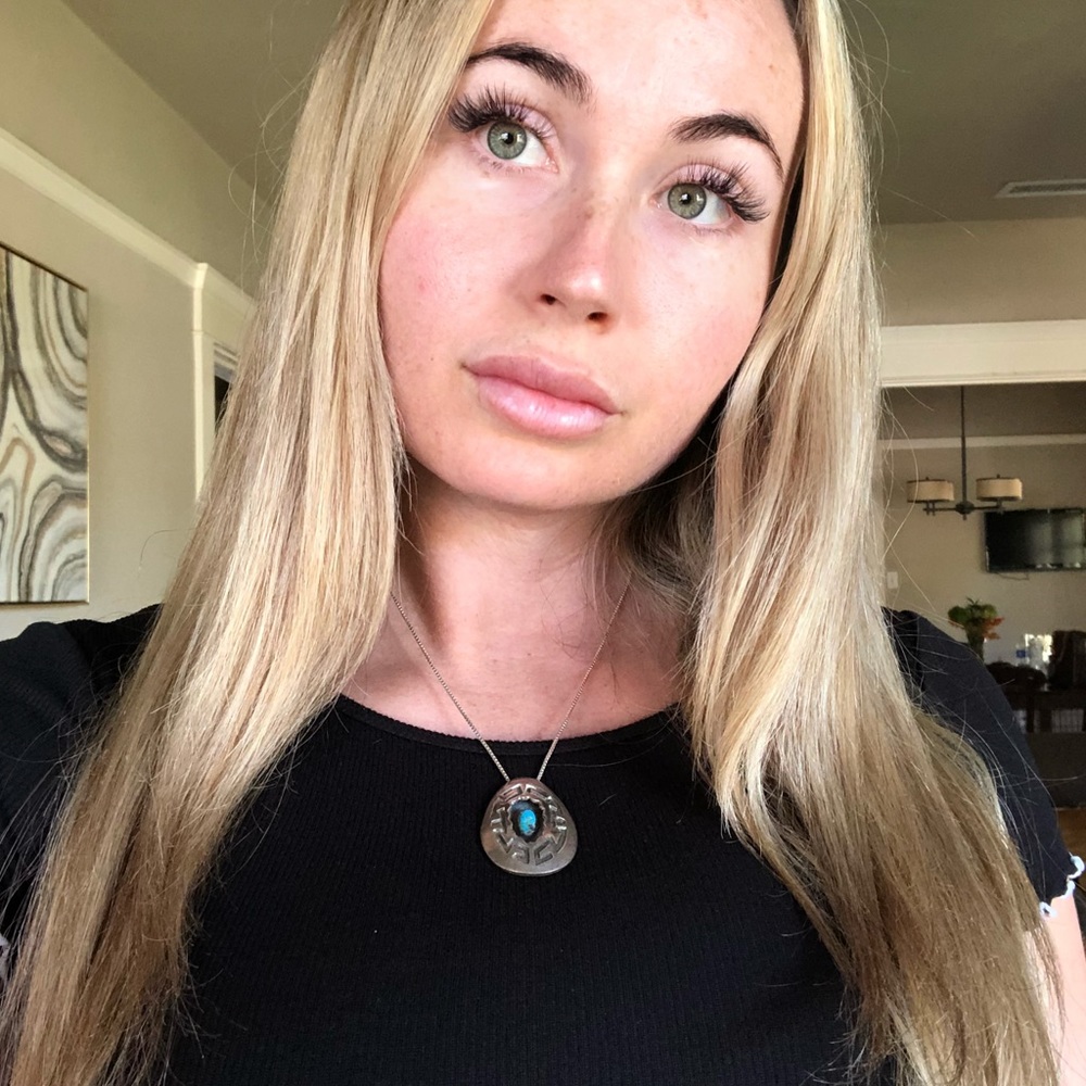 Authentic vintage turquoise Sterling